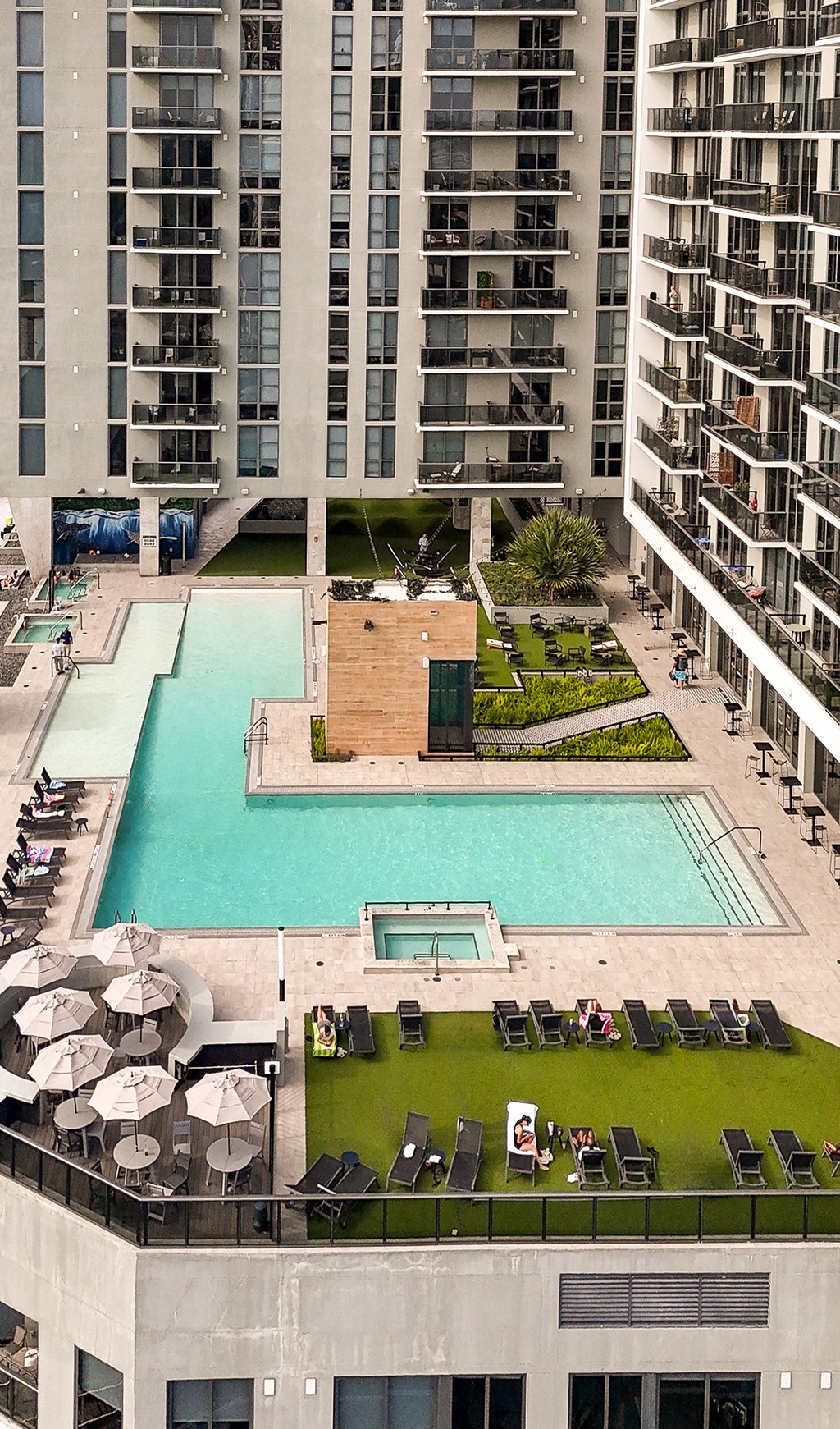a view of the pool at the westin diplomat resort