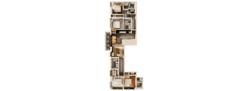 the floor plan of the house