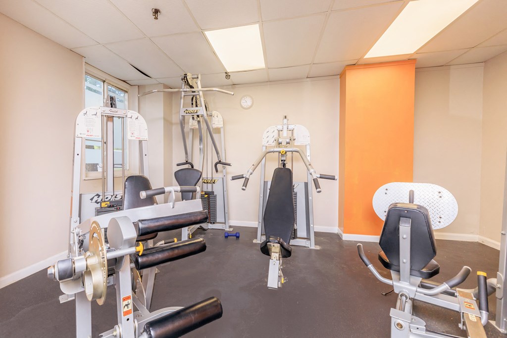 Gym at Ashton Heights, Hillcrest Heights, Maryland