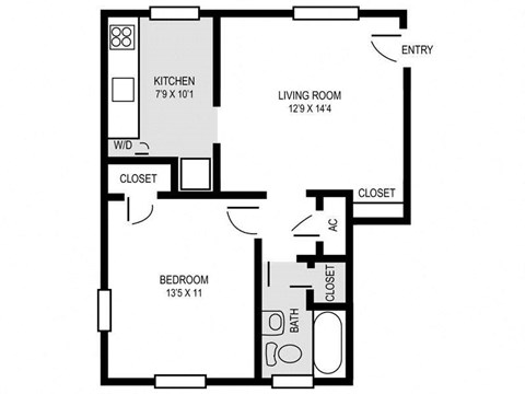 a floor plan of a house at Parkland Village, Maryland