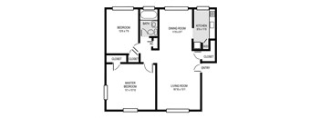 floor plan photo at Parkland Village, Forestville, 20747