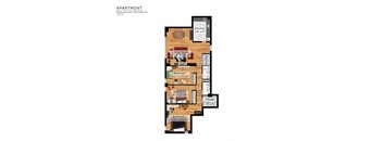 3 Bedroom Floor Plan at Ashton Heights, Hillcrest Heights