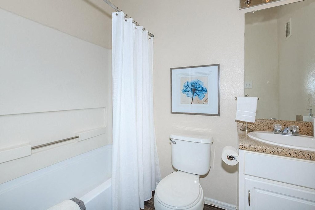 a bathroom with a toilet and a sink