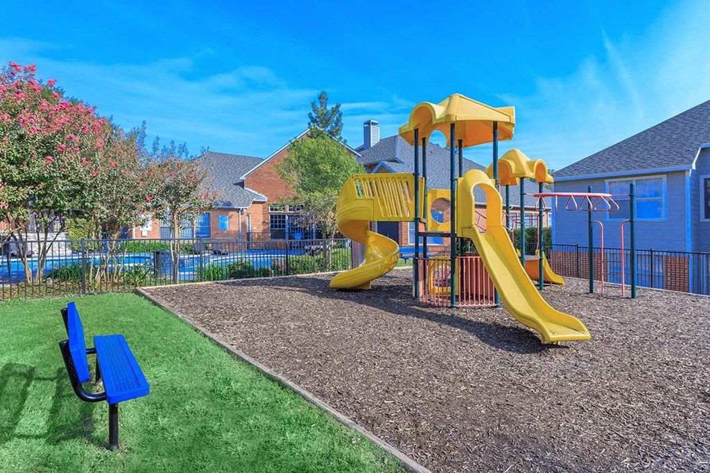 our apartments have a playground for your kids to play
