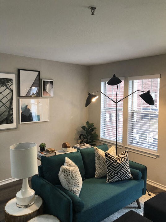 Alexandria Living room at Elme Alexandria, Virginia