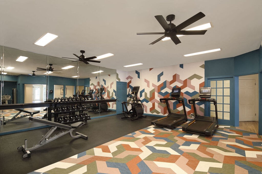 Gym  at Elme Manassas, Virginia