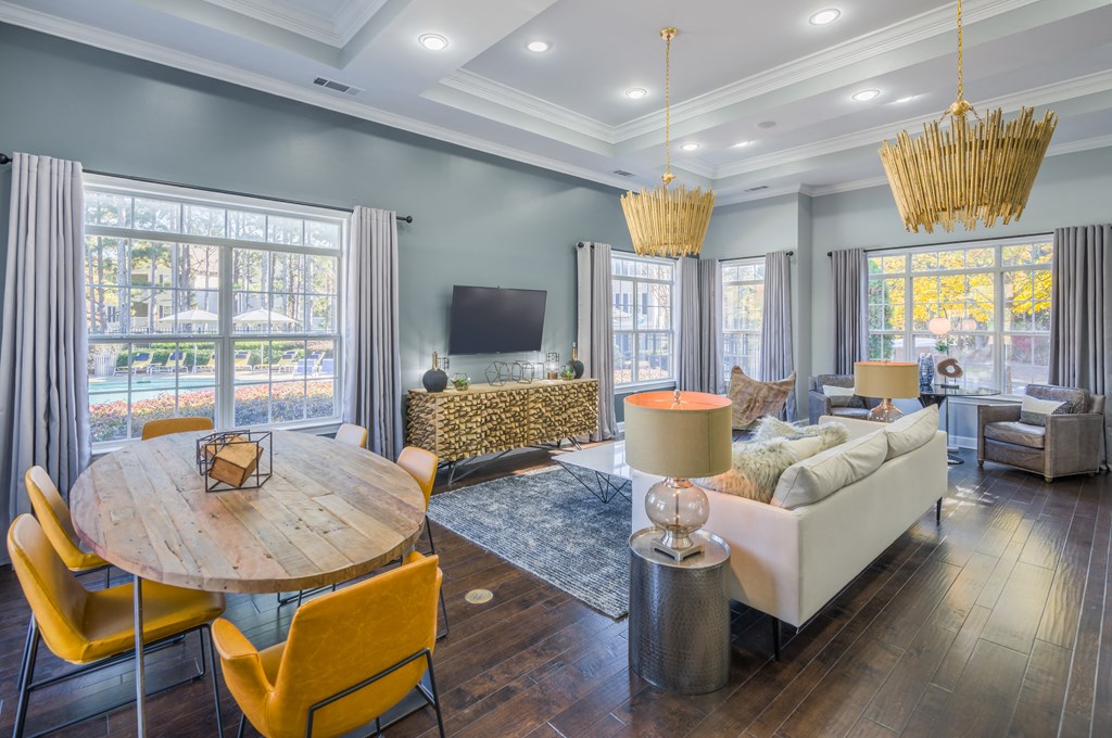 Living Area view at Elme Conyers Apartments, Conyers, GA