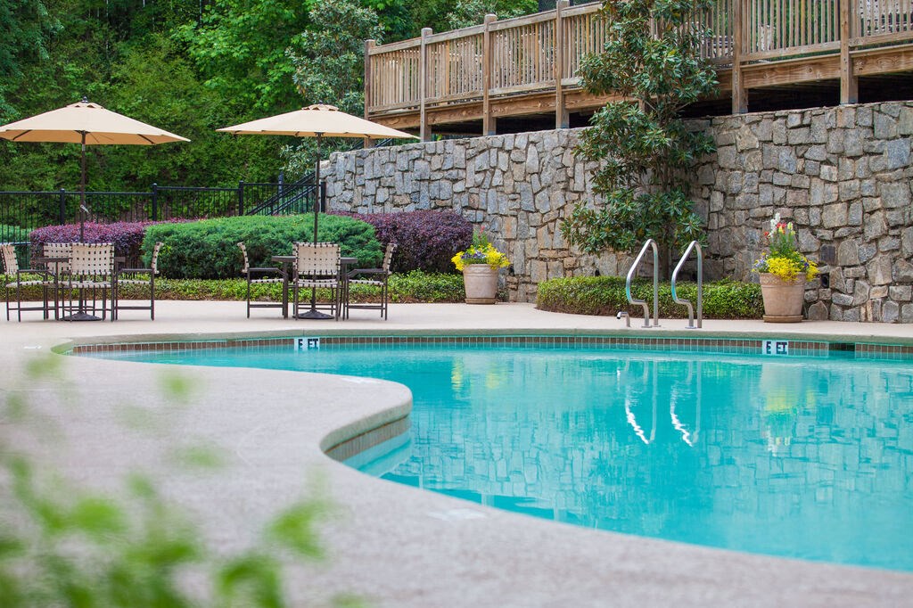 Swimming Pool at Elme Cumberland Apartments, Smyrna, Georgia