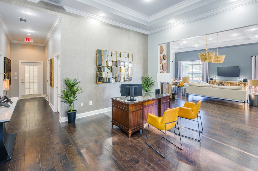 Club room at Elme Conyers Apartments, Conyers, Gorgia