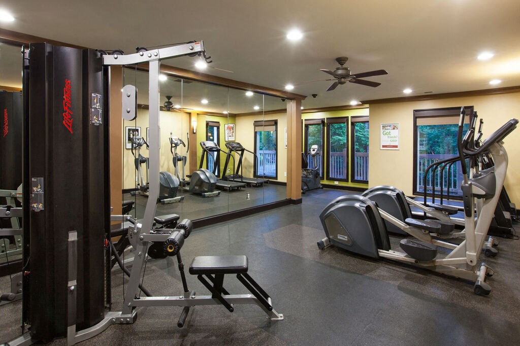Gym at Elme Cumberland Apartments, Smyrna, GA