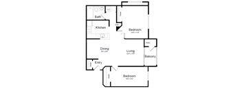 Sycamore - B1B Floor Plan at Elme Manassas, Manassas, VA, 20109