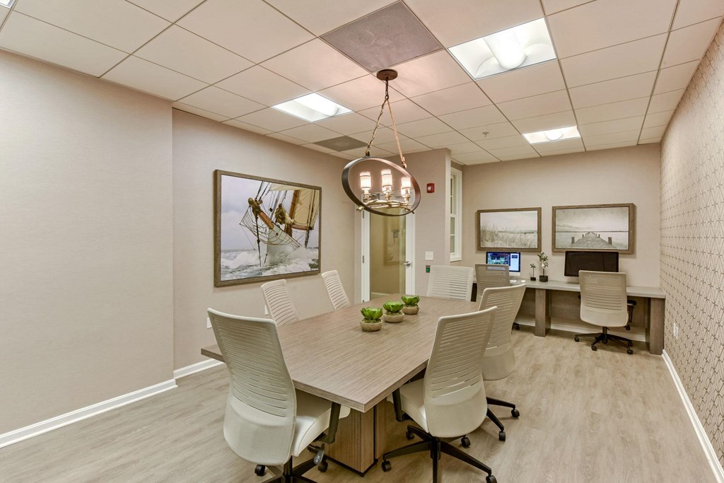 Business Center at Clayborne Apartments, Alexandria, VA, 22314