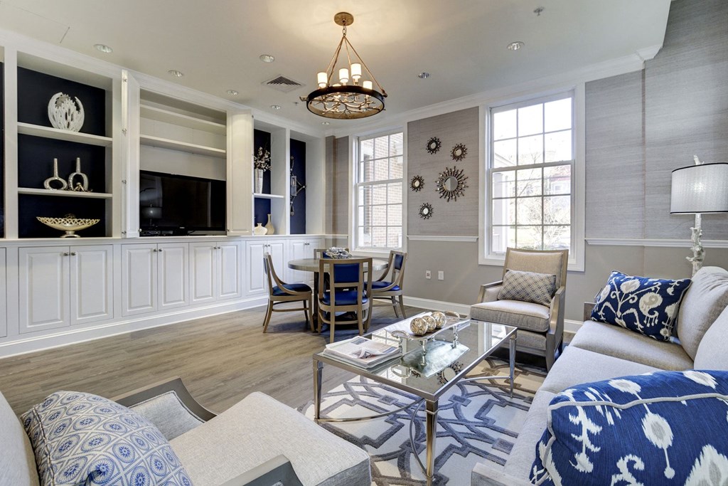 Community Clubroom at Clayborne Apartments, Virginia