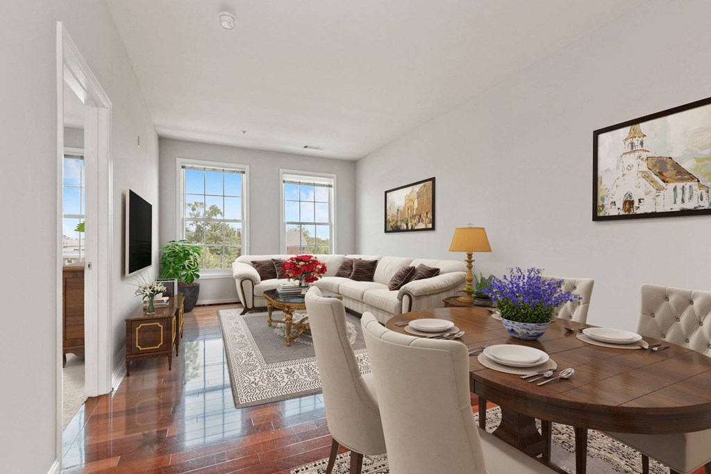 Dining Room at Clayborne Apartments, Virginia, 22314