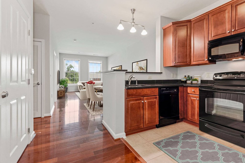 Kitchen Fully Equipped Kitchen at Clayborne Apartments, Alexandria