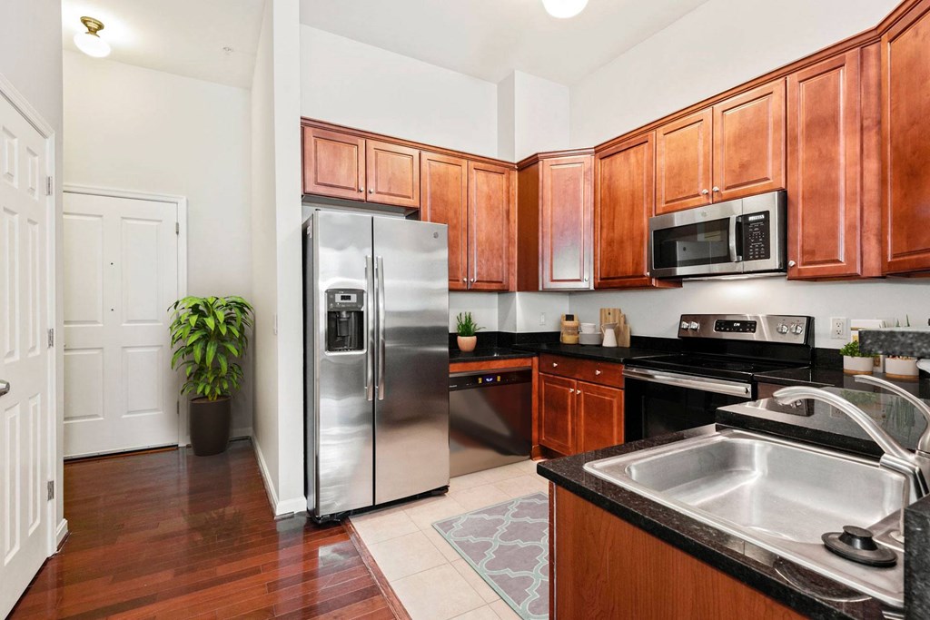 Modular Kitchen at Clayborne Apartments, Virginia