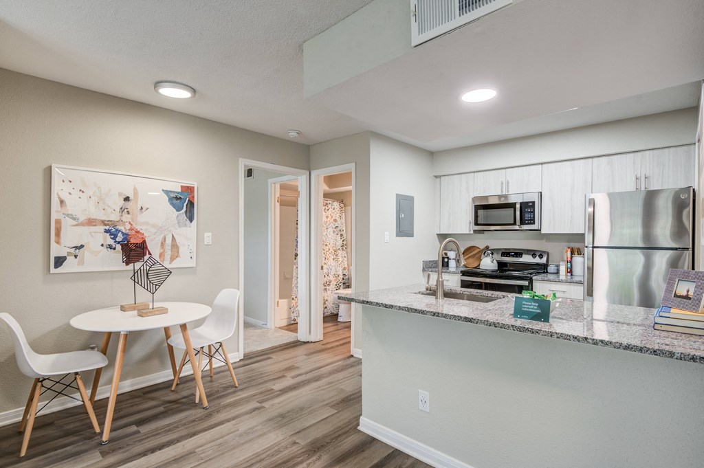 Kitchen and Dining Room at Elme Herndon, Herndon, Virginia
