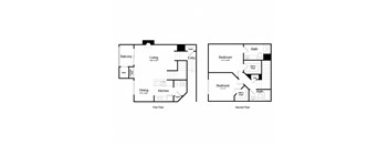 a floor plan of a house  at Elme Dulles, Virginia, 20171