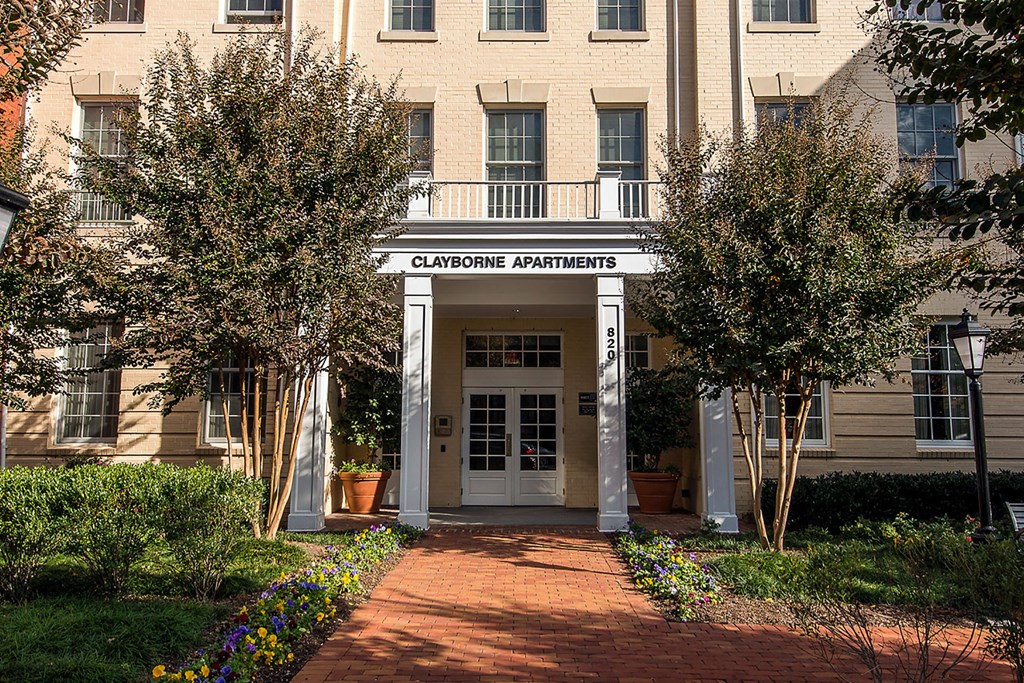 Property Exterior at Clayborne Apartments, Alexandria, VA, 22314