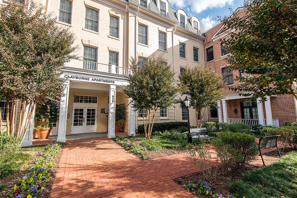 Exterior View at Clayborne Apartments, Alexandria, VA