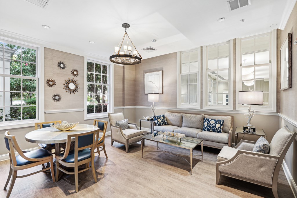 Lounge at Clayborne Apartments, Alexandria, VA, 22314