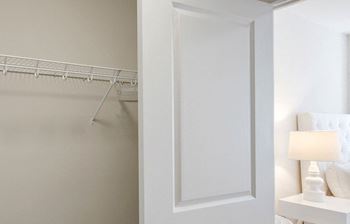 Large walk-in closets at Bennett Park Apartments, Arlington, VA