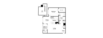 a floor plan of a house