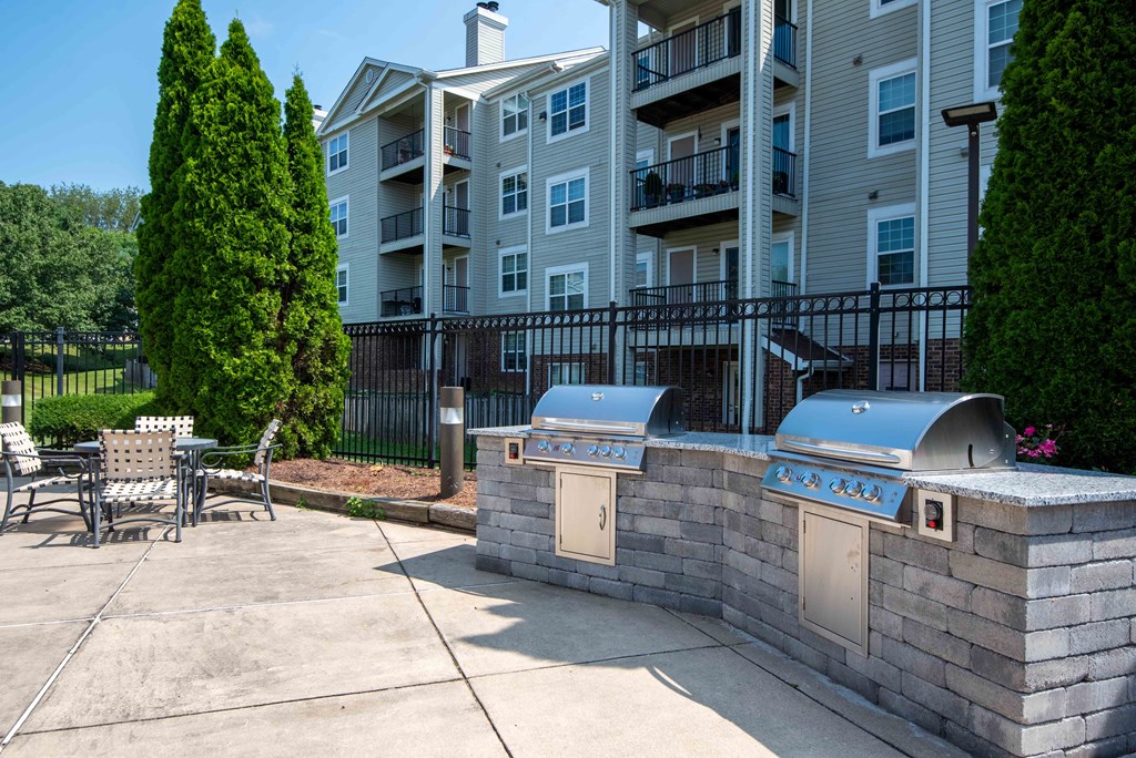Grilling Station at Elme Germantown, Germantown, MD