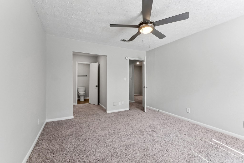 Bedroom at Elme Sandy Springs Apartments, Atlanta, GA, 30350