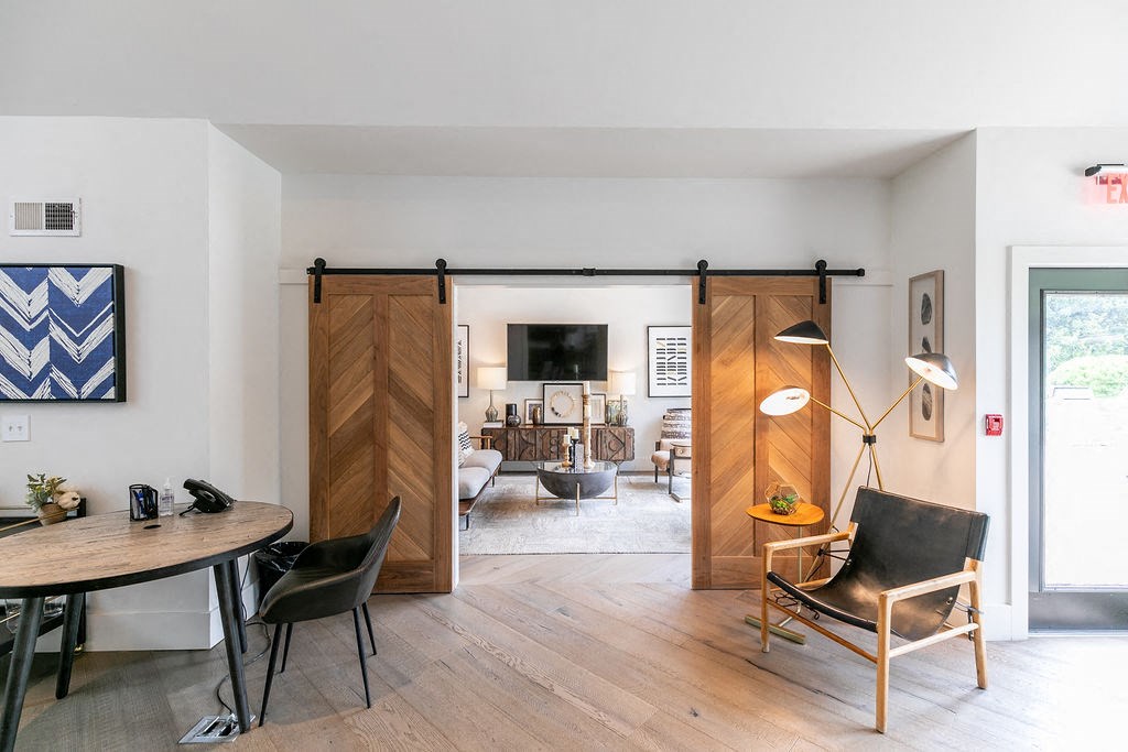 Living area at Elme Marietta Apartments, Marietta, GA