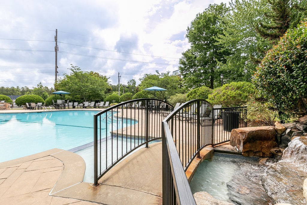 Pool way at Elme Marietta Apartments, Marietta, GA, 30067