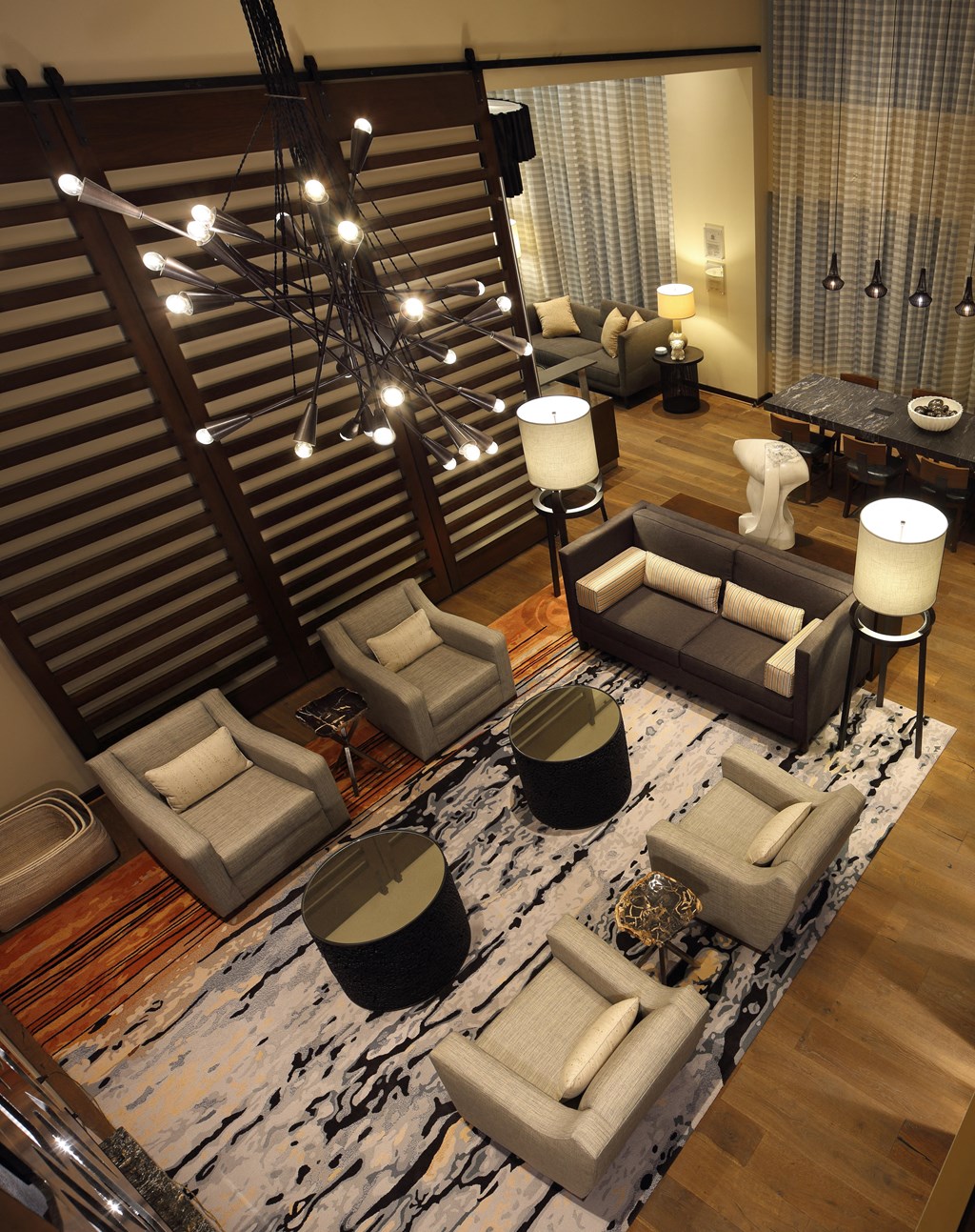 Sitting Area at The Maxwell Apartments, Arlington, VA