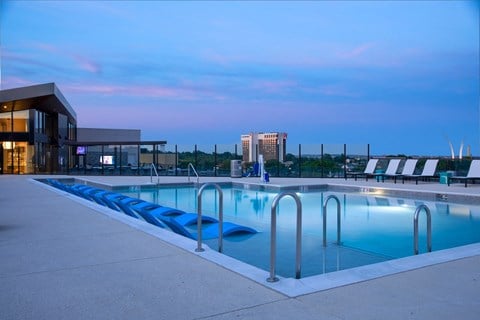 Pool at Trove Apartments, Arlington, Virginia