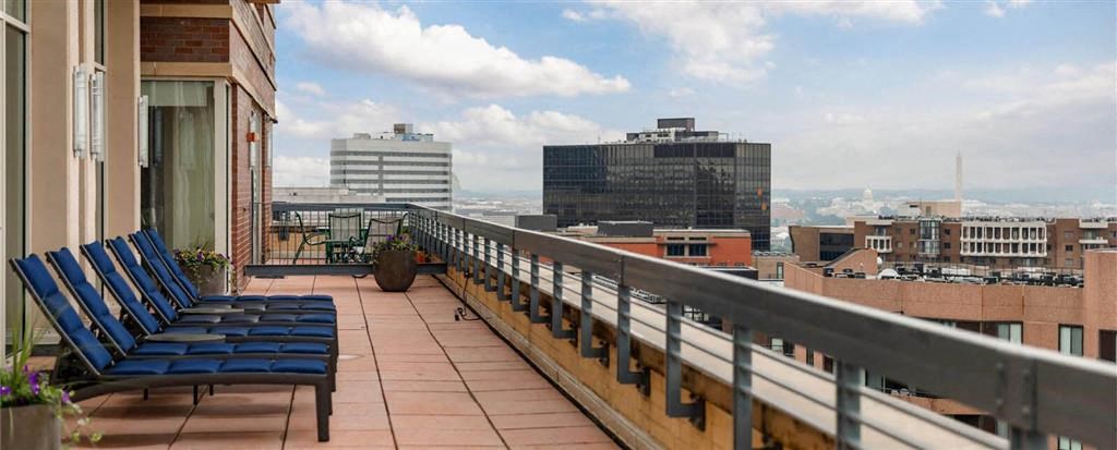 Balcony viewat Bennett Park Apartments, Virginia