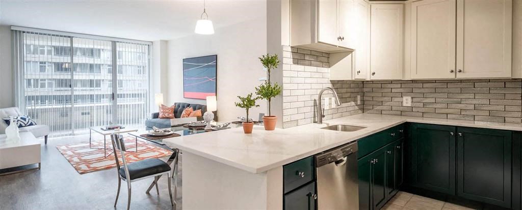 Kitchen appliances at Bennett Park,  ApartmentsArlington, 22209