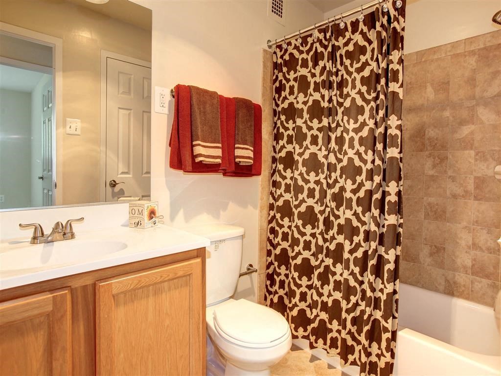 Roosevelt Towers Bathroom at Roosevelt Towers Apartments, Falls Church, Virginia