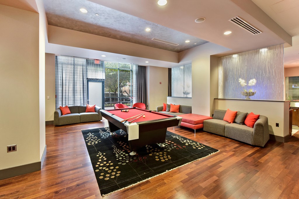 Yale West Pool Table at Yale West, Washington, DC