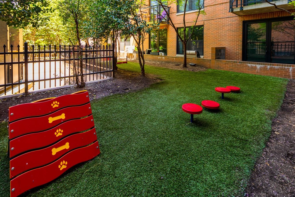 Yale West Dog Park at Yale West, Washington, DC