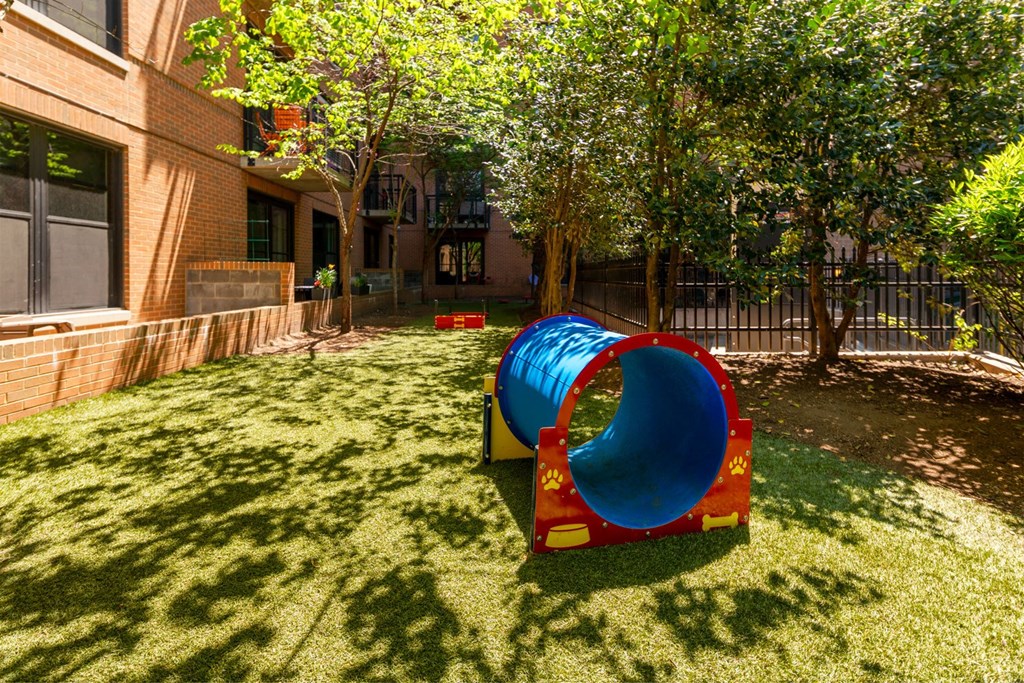 Park for dogs at Yale West, Washington, 20001