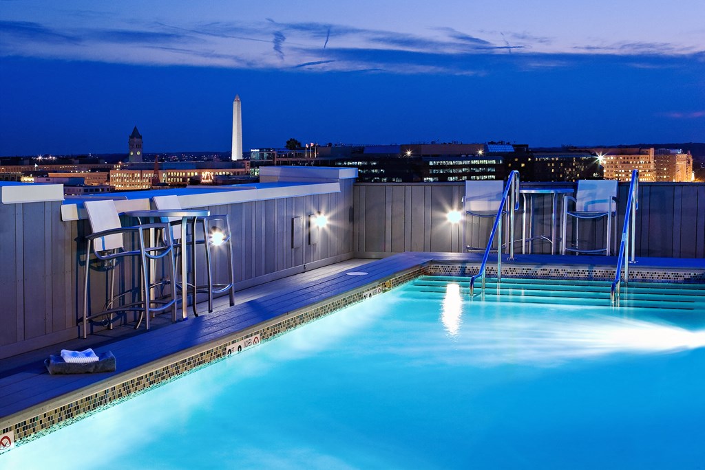 Yale West Pool area at Yale West, Washington, DC, 20001