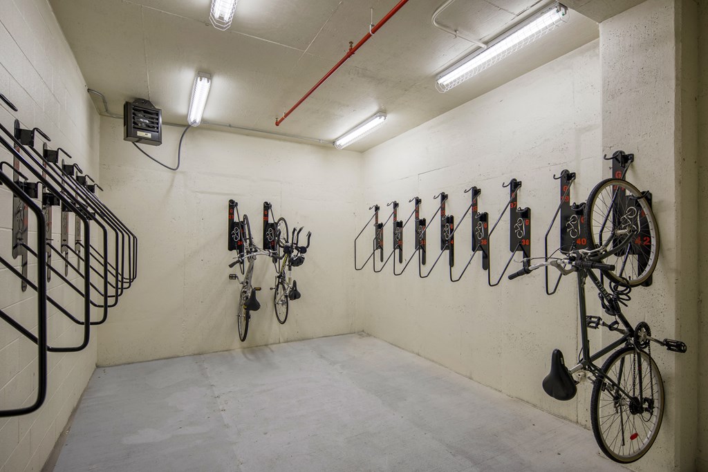 Yale West Bike Storage at Yale West, Washington