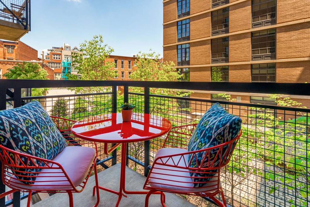 Yale West Balcony at Yale West, Washington, DC