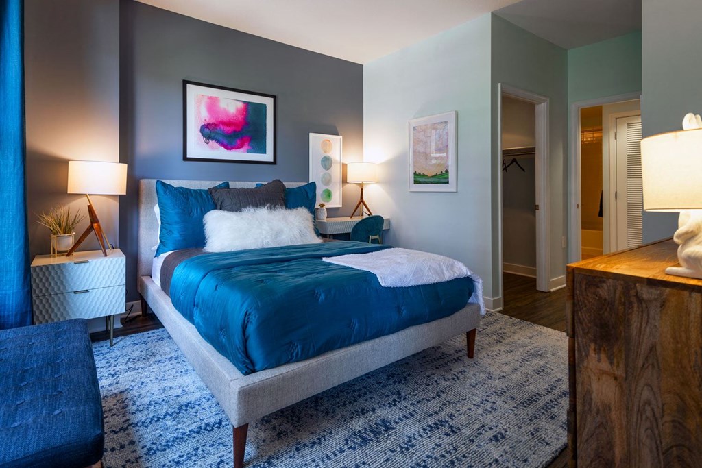 Yale West Bedroom with bed at Yale West, Washington, DC, 20001