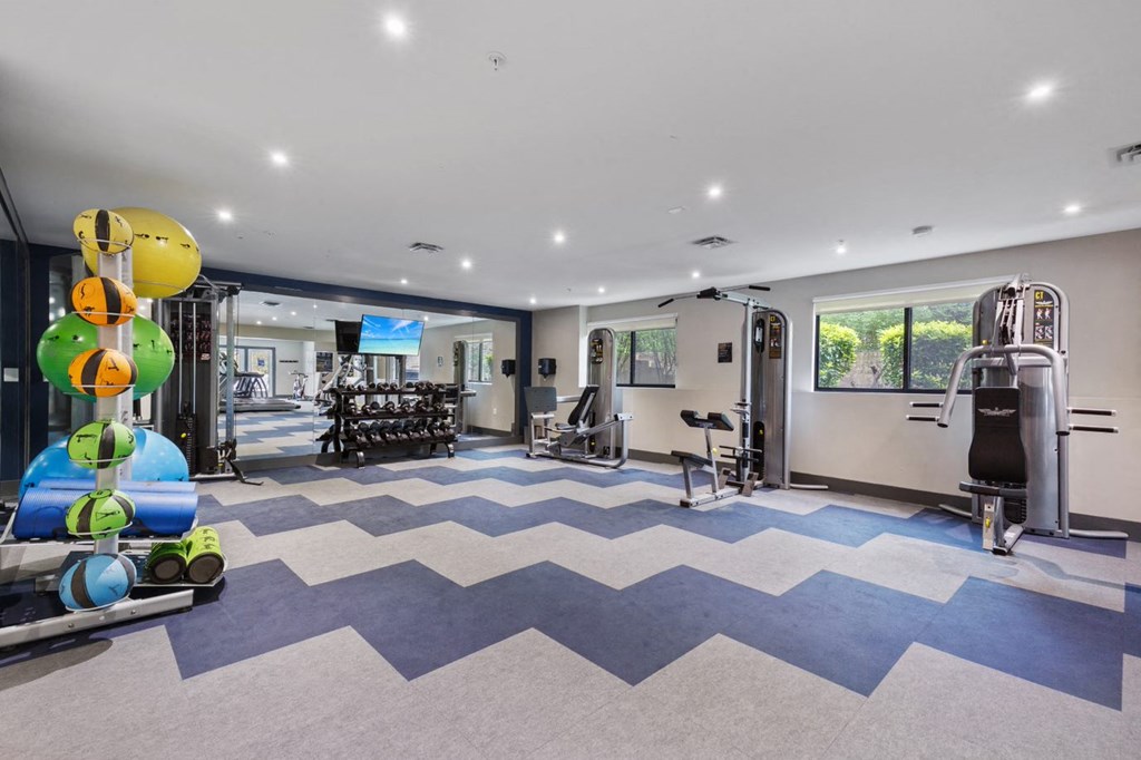 Gym at Elme Bethesda, Bethesda, 20814