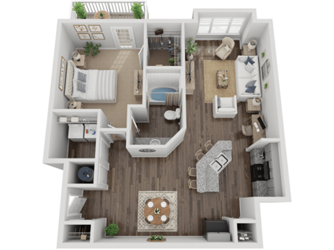Avonlea Floor Plan at Elme Eagles Landing, Stockbridge