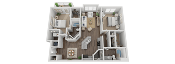 Brookhaven Floor Plan at Elme Eagles Landing, Georgia, 30281