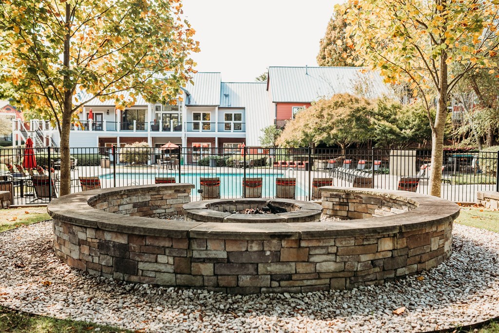 Elme Druid Hills Fire Pit  at Elme Druid Hills, Georgia