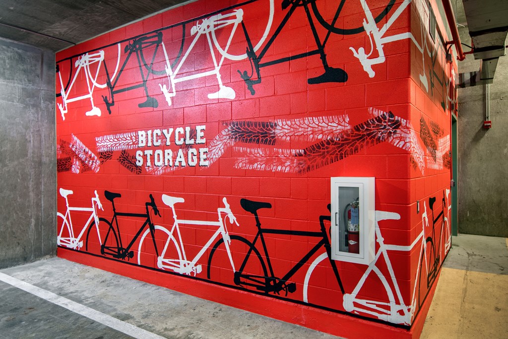 Yale West Bike Art at Yale West, Washington, 20001