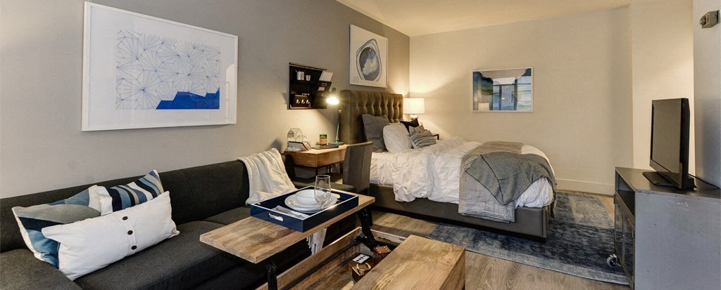 Bedroom at 3801 Connecticut Avenue, Washington, Washington