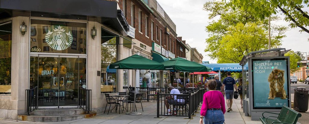 Starbucks near The Kenmore, Washington.